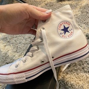White high top Converse